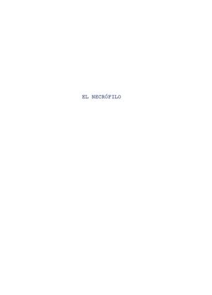 El Necrófilo_Revista