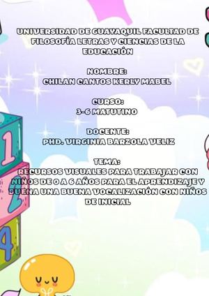 Recursos Visuales Para Trabajar Con Niños De 0 A 6 Años Para El Aprendizaje Y Buena Una Buena Vocalización Con Niños De Inicial