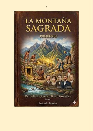 Libro La Montaña Sagrada En Portovelo (2)