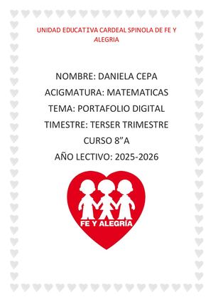Matematicas Daniela Cepa