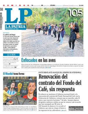 Portada 14 de junio del 2026