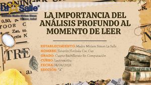La Importancia Del Análisis Ilevenin Cuz