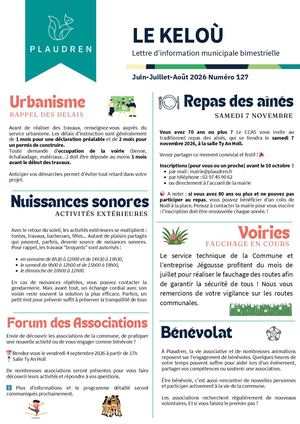 Kélou Juin Juillet Aout2026