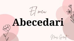 El Meu Abecedari