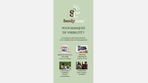 SandyCom' plaquette