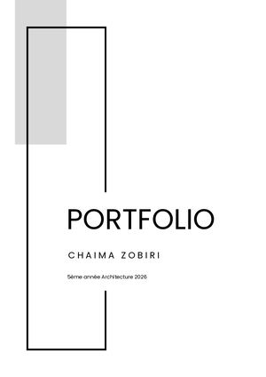 Portfolio architecture