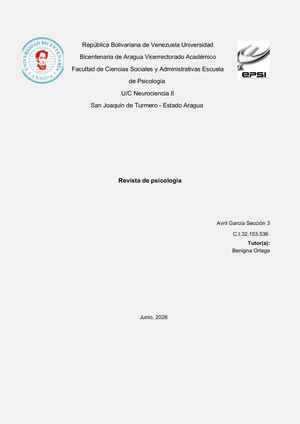 Revista de psicología