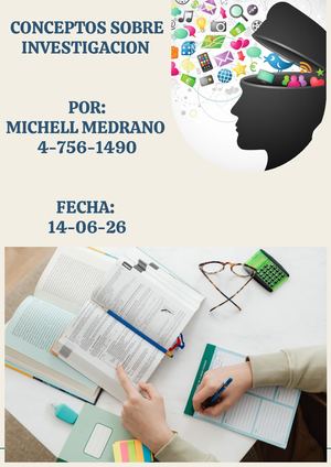 Conceptos sobre investigacion