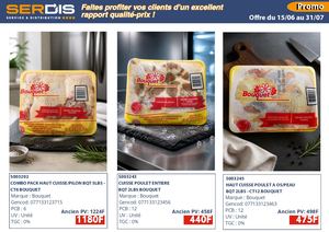 Offre Promo Bouquet 15/06 Au 31/07