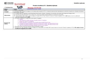 Tw Estadistica Aplicada Ingenieria Pa2 (Wsp + 51 921 835 389)