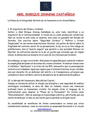 Abel Enrique Sinning Castañeda