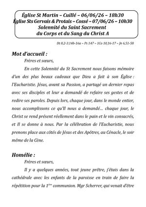 St Sacrement A