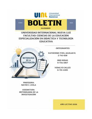 Boletin De Términos Grupal