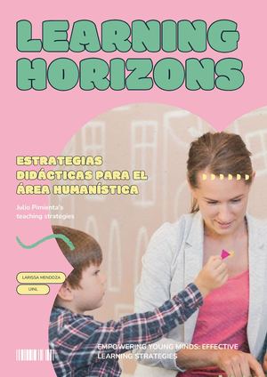 Learning Horizons