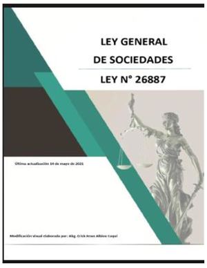Ley General De Sociedades 26887 Docx