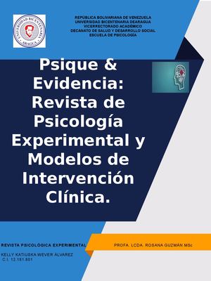 Actividad 2 Revista Experimental Teoria De Los Tratamientos Ii Kelly Wever