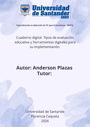 Documento A4 Portada Proyeentregable 2cto Acuarela Azul