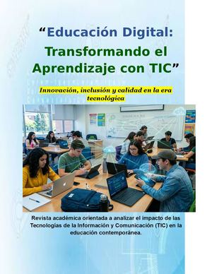 Educación Digital Transformando El Aprendizaje Con Tic
