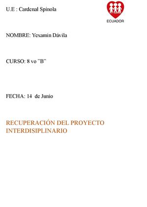 Matemáticas Recuperación Doc