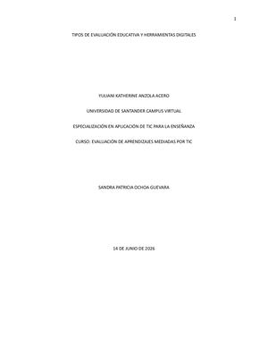 Yuliani Anzola Entregable 1 Docx