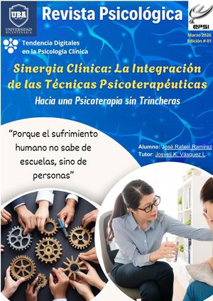 Revista De Psicología Experimental Sumativa Ii