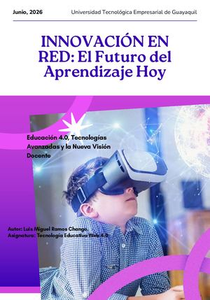 Innovación En Red El Futuro Del Aprendizaje Hoy