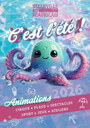 Animations d'été - Belleville-en-Beaujolais 2026