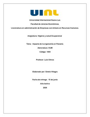 Trabajo Final Higiene Y Dalud Ocupacional