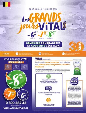 Semences fourragères & couverts végétaaux