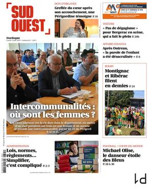 Sud Ouest Lundi 15 Juin 2026