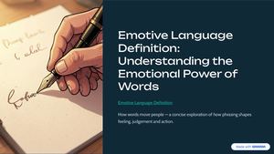 Emotive Language Definition Understanding The Emotional Power Of Words