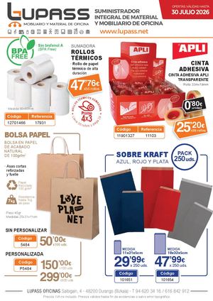Oferta Varios Material Oficina