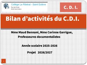 Bilan 2026