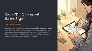 Sign Pdf Online With Eazee Sign