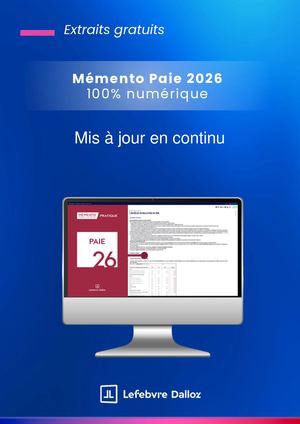 Memento Paie 2026 Extraits