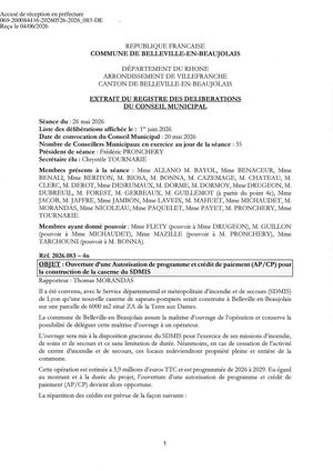 2026 083 ACTE TPN AP CP Caserne SDMIS