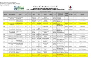 2026 086 PJ TPN 1 DEL 086 26 Annexe Tableau Des Emplois Non Permanents CCSB Et BEB Au 01 06 2026 Pdf