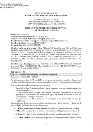 2026 090 ACTE TPN Rémunération Agents Vacataires