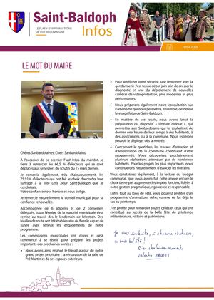 Saint Baldoph Flash Infos Juin 2026 Imp