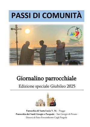 Passi di Comunità Giornalino Parrocchiale Giubileo 2025