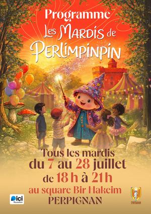 Programme Les Mardis de Perlimpinpin 2026