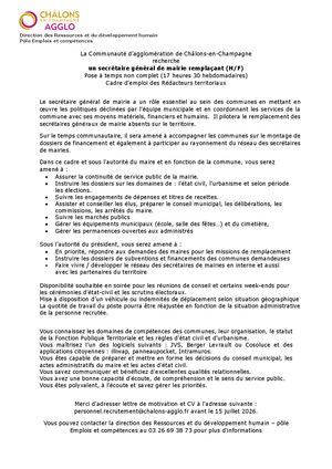 Secrétaire De Mairie