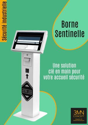 Borne Accueil Visiteur Site Industriel 3mn Concept