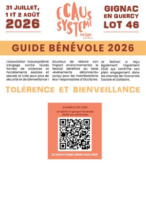 Benevolat Livret Infos Pratiques 2026