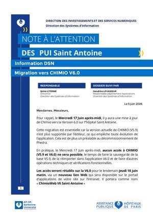 Dsn Migration Vers Chimio Sat