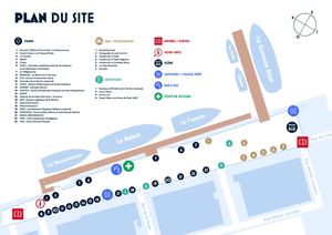 Plan du site Brest fête la Marine