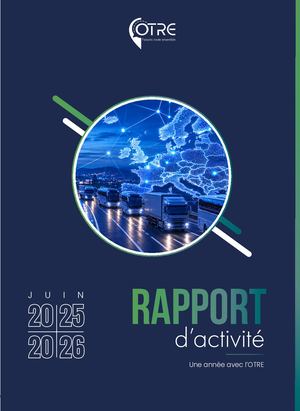 Rapport d'activité OTRE 2026