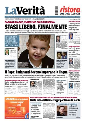 La Verita 13 Giugno 2026