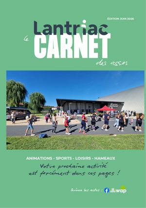 Carnet D'assos 2026 Lantriac Numérique