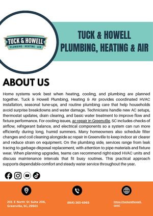 Tuck & Howell Plumbing, Heating & Air
